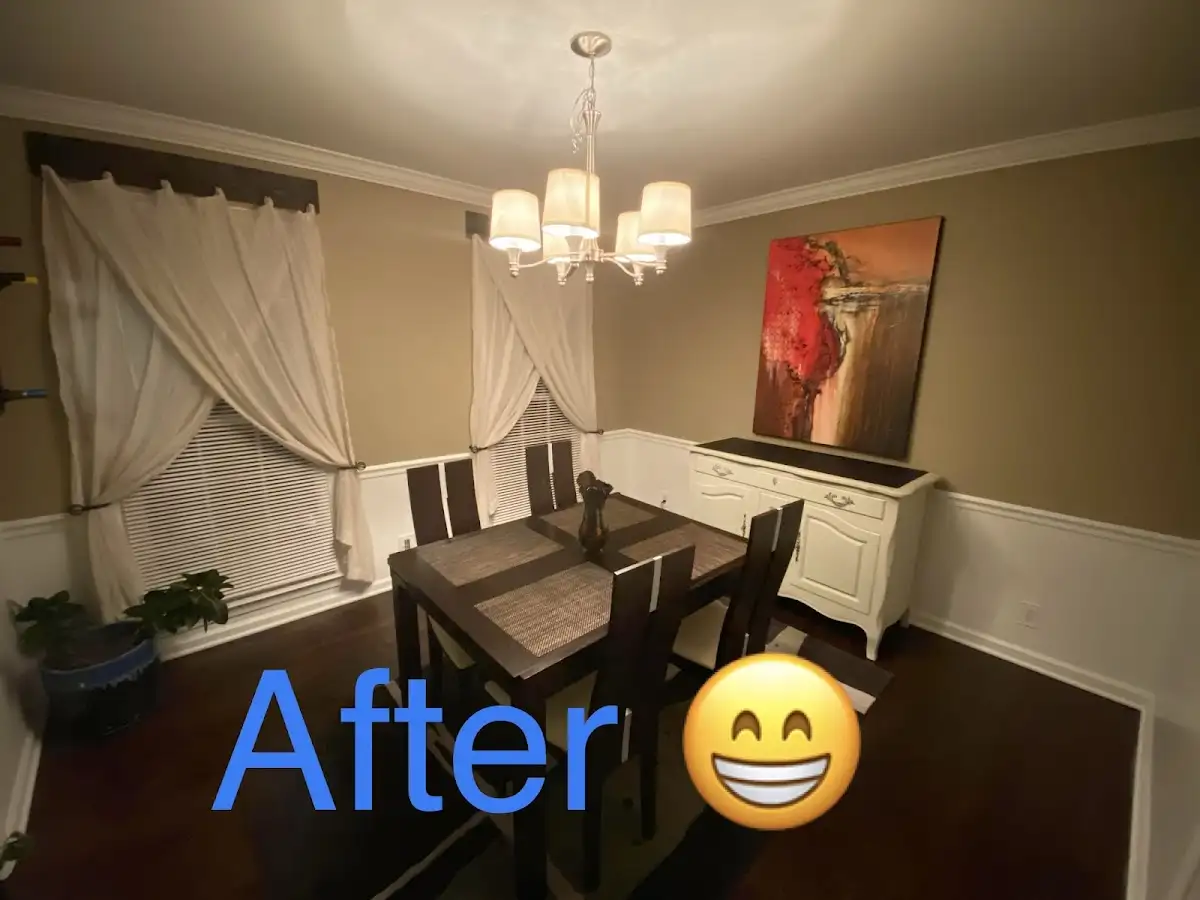 Professional dining room restoration after water damage in Matteson